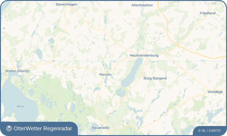 OtterWetter Regenradar-Widget Krukow