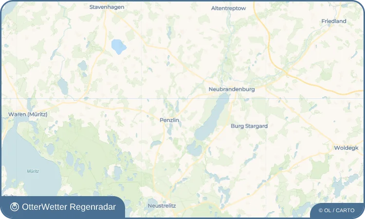 Wetter-Widget-Vorschau mit Vorhersagedaten für Krukow