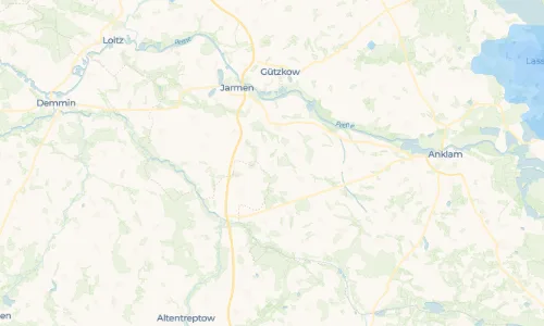 Regenradar Vorschaubild - Aktuelle Niederschläge in Krusenfelde und Umgebung