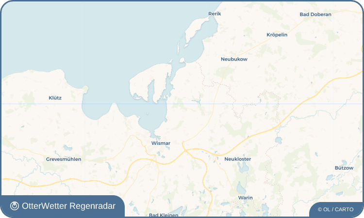 OtterWetter Regenradar-Widget Krusenhagen