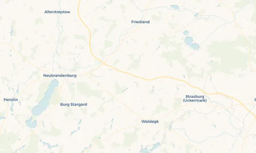 Regenradar Vorschaubild - Aktuelle Niederschläge in Kublank und Umgebung