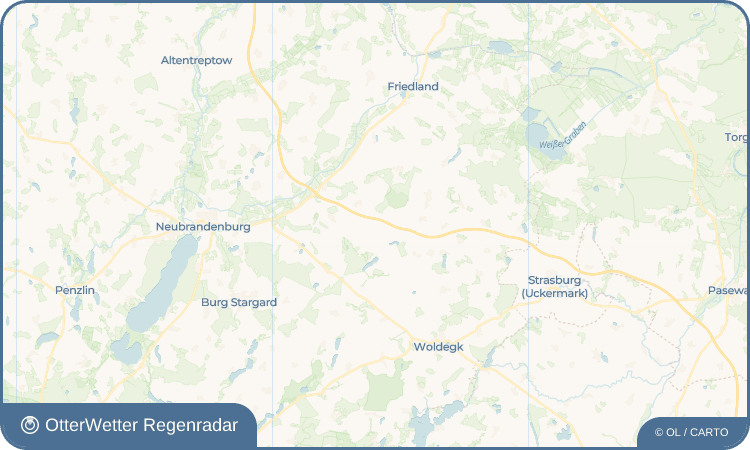 OtterWetter Regenradar-Widget Kublank