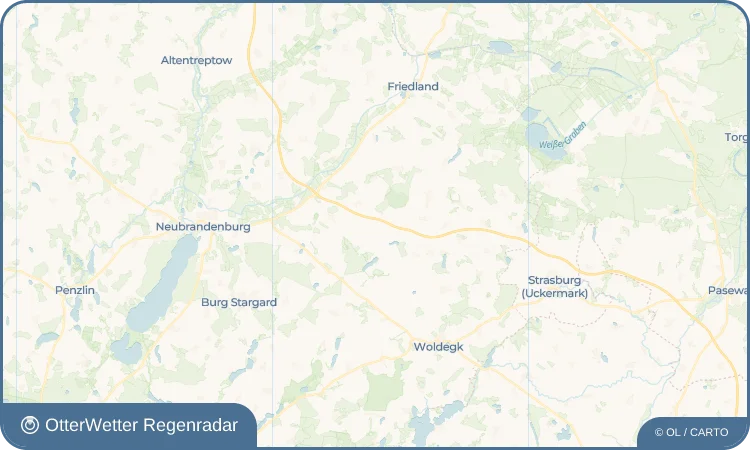 Widget-Vorschau für Kublank Wetter-Widget-Vorschau mit Vorhersagedaten für Kublank