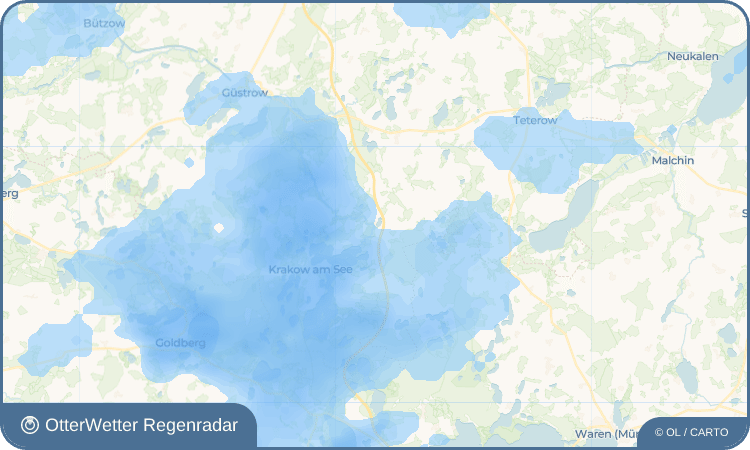OtterWetter Regenradar-Widget Kuchelmiß