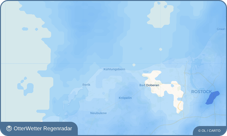 Widget-Vorschau für Kühlungsborn Wetter-Widget-Vorschau mit Vorhersagedaten für Kühlungsborn