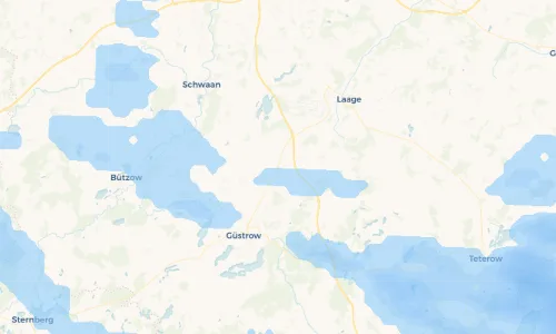 Regenradar Vorschaubild - Aktuelle Niederschläge in Kuhs und Umgebung