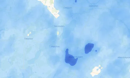 Regenradar Vorschaubild - Aktuelle Niederschläge in Kummerow und Umgebung