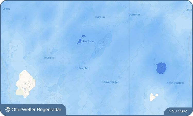 OtterWetter Regenradar-Widget Kummerow