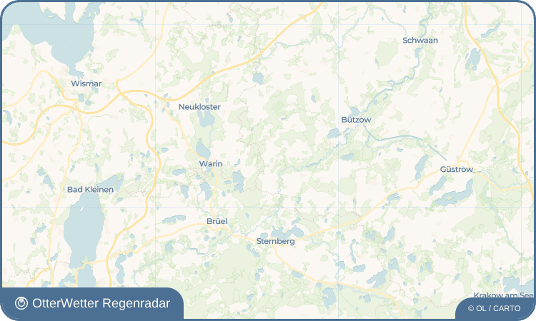 OtterWetter Regenradar-Widget Laase
