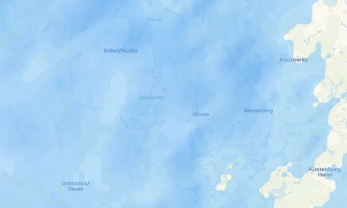 Regenradar Vorschaubild - Aktuelle Niederschläge in Lärz und Umgebung