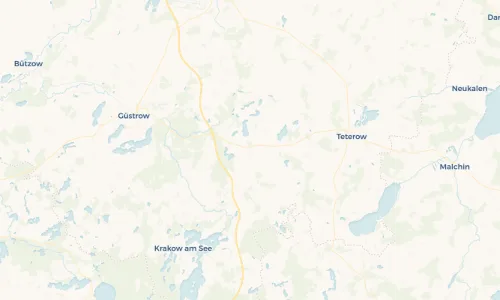Regenradar Vorschaubild - Aktuelle Niederschläge in Lalendorf und Umgebung