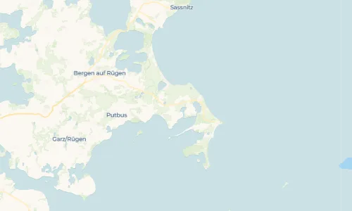 Regenradar Vorschaubild - Aktuelle Niederschläge in Lancken-Granitz und Umgebung