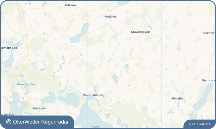 OtterWetter Regenradar-Widget Lansen
