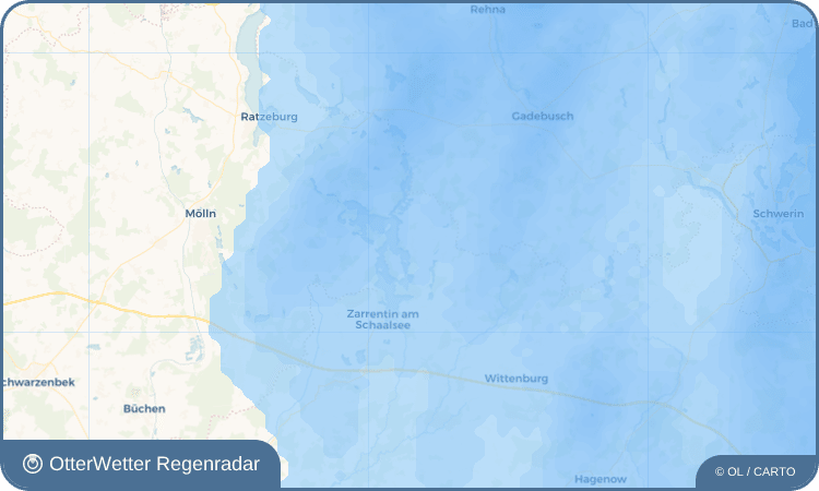 OtterWetter Regenradar-Widget Lassahn