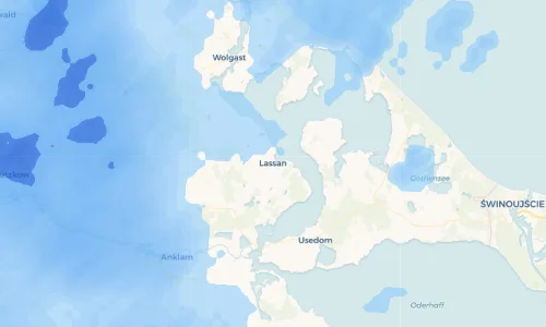 Regenradar Vorschaubild - Aktuelle Niederschläge in Lassan und Umgebung