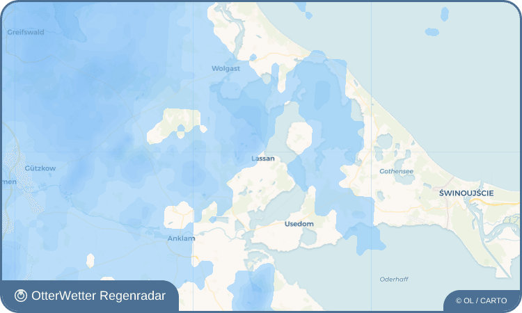 OtterWetter Regenradar-Widget Lassan