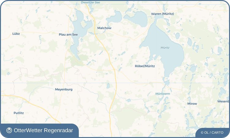 OtterWetter Regenradar-Widget Leizen