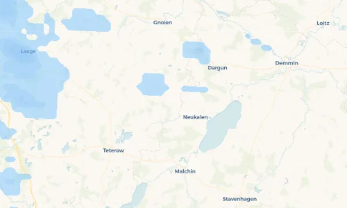 Regenradar Vorschaubild - Aktuelle Niederschläge in Lelkendorf und Umgebung