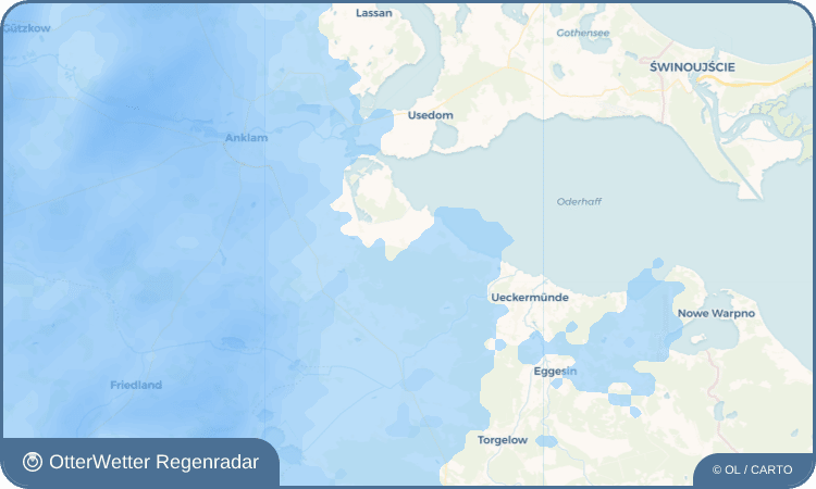 OtterWetter Regenradar-Widget Leopoldshagen