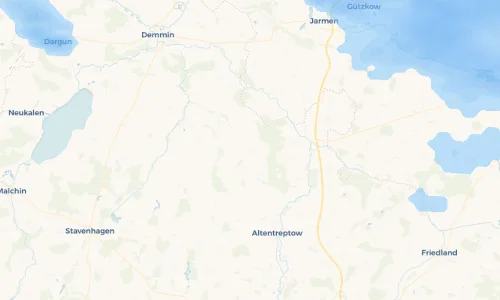 Regenradar Vorschaubild - Aktuelle Niederschläge in Letzin und Umgebung
