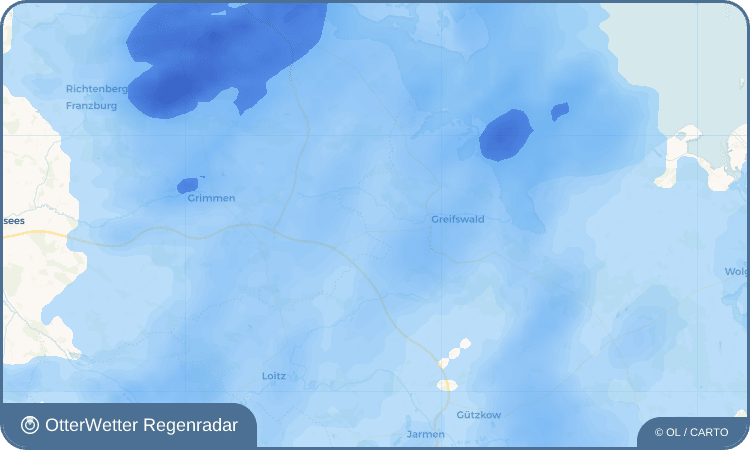 Widget-Vorschau für Levenhagen Wetter-Widget-Vorschau mit Vorhersagedaten für Levenhagen