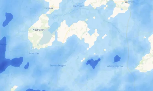 Regenradar Vorschaubild - Aktuelle Niederschläge in Lindenberg und Umgebung
