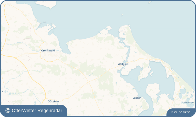 OtterWetter Regenradar-Widget Lodmannshagen