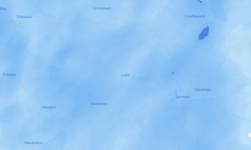 Regenradar Vorschaubild - Aktuelle Niederschläge in Loitz und Umgebung