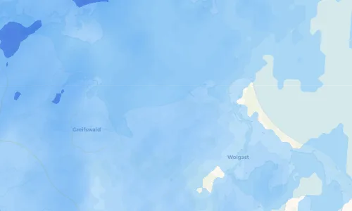 Regenradar Vorschaubild - Aktuelle Niederschläge in Lubmin und Umgebung