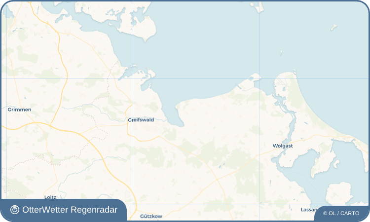 OtterWetter Regenradar-Widget Ludwigsburg