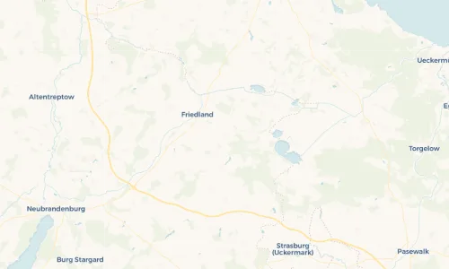 Regenradar Vorschaubild - Aktuelle Niederschläge in Lübbersdorf und Umgebung