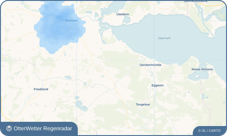 Wetter-Widget-Vorschau mit Vorhersagedaten für Lübs