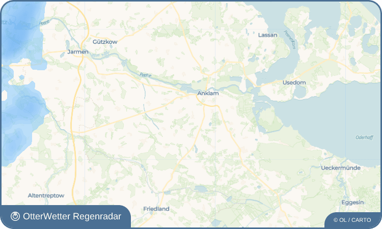 Widget-Vorschau für Lüskow Wetter-Widget-Vorschau mit Vorhersagedaten für Lüskow
