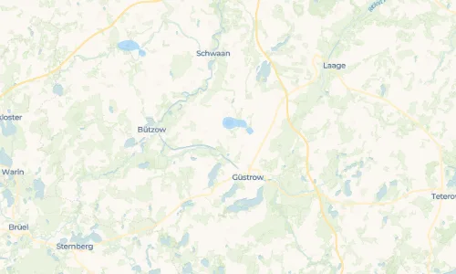 Regenradar Vorschaubild - Aktuelle Niederschläge in Lüssow und Umgebung