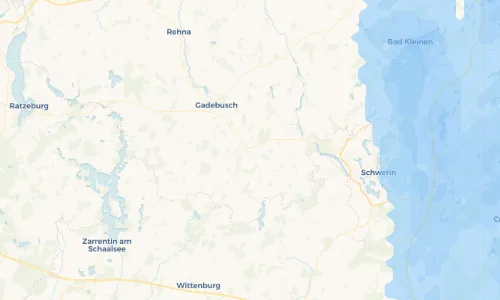 Regenradar Vorschaubild - Aktuelle Niederschläge in Lützow und Umgebung