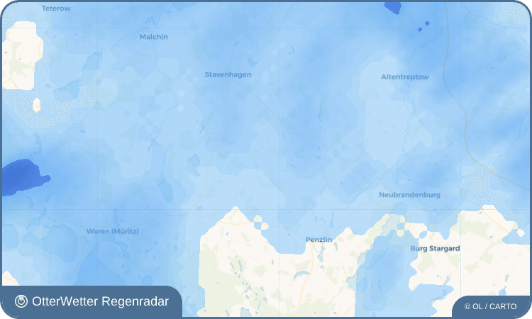 OtterWetter Regenradar-Widget Luplow
