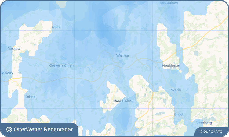 OtterWetter Regenradar-Widget Metelsdorf