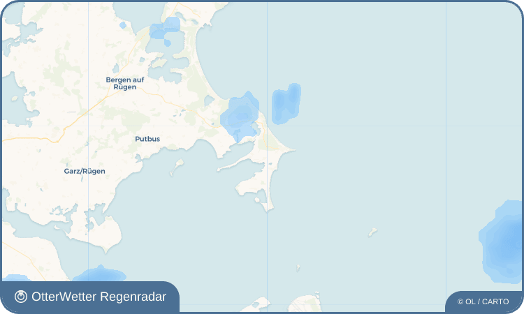OtterWetter Regenradar-Widget Middelhagen