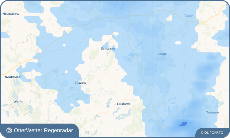 OtterWetter Regenradar-Widget Mistorf