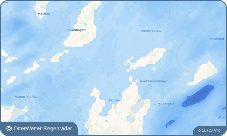 Wetter-Widget-Vorschau mit Vorhersagedaten für Mölln (Mecklenburg)