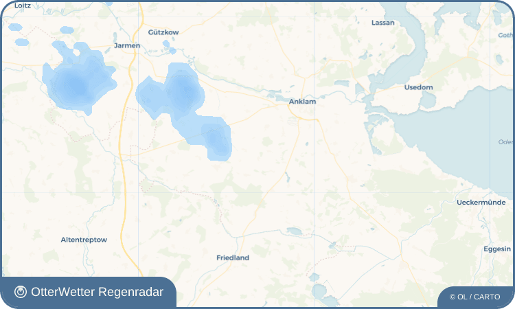 Widget-Vorschau für Müggenburg Wetter-Widget-Vorschau mit Vorhersagedaten für Müggenburg