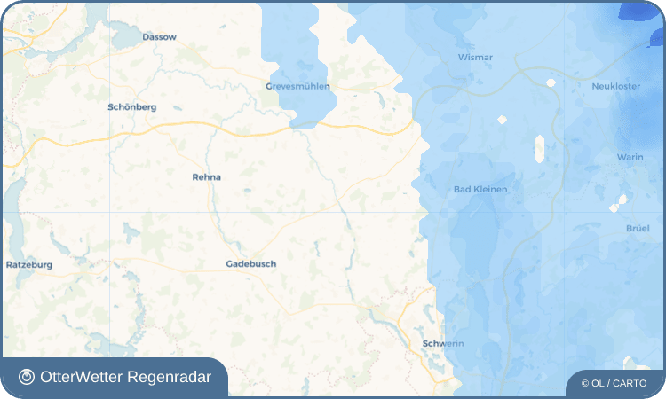 Widget-Vorschau für Mühlen Eichsen Wetter-Widget-Vorschau mit Vorhersagedaten für Mühlen Eichsen