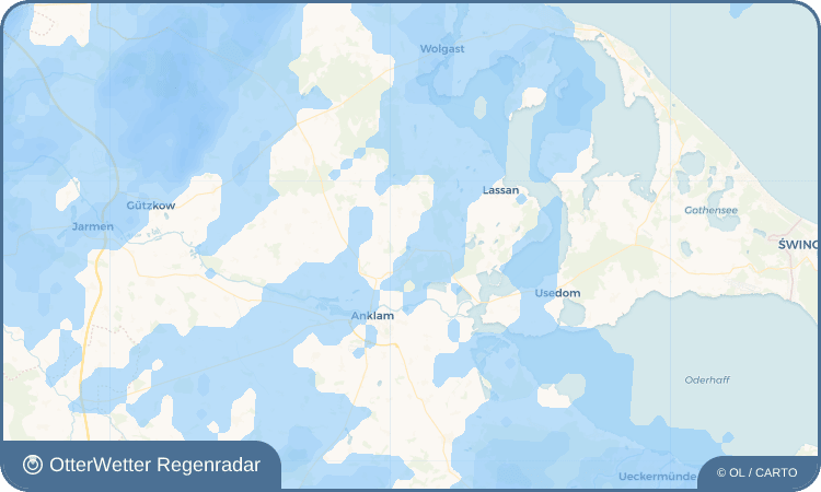 OtterWetter Regenradar-Widget Murchin