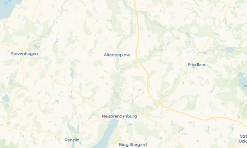 Regenradar Vorschaubild - Aktuelle Niederschläge in Neddemin und Umgebung