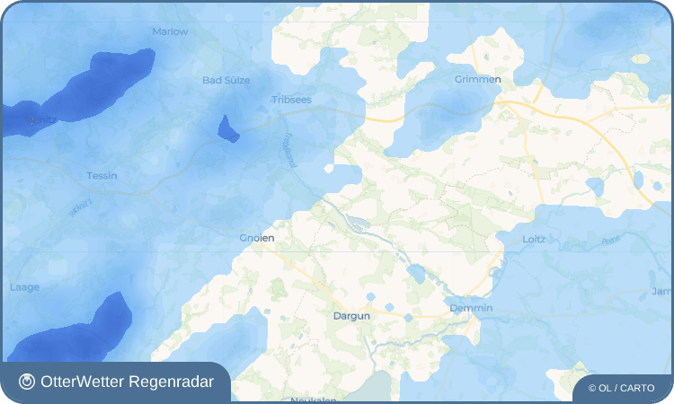 Wetter-Widget-Vorschau mit Vorhersagedaten für Nehringen