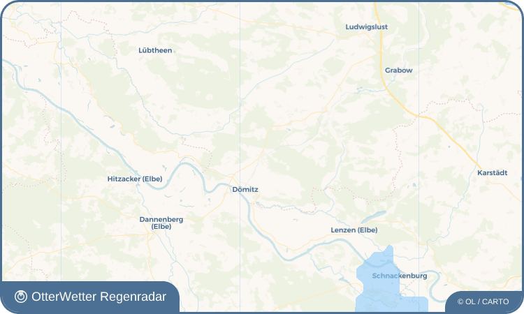 OtterWetter Regenradar-Widget Neu Kaliß