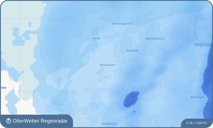 Widget-Vorschau für Neubukow Wetter-Widget-Vorschau mit Vorhersagedaten für Neubukow