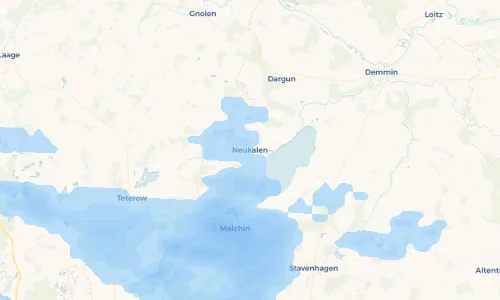 Regenradar Vorschaubild - Aktuelle Niederschläge in Neukalen und Umgebung