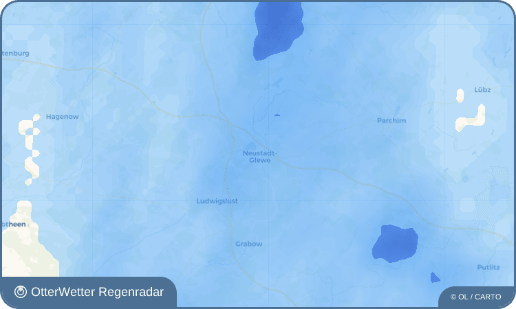 OtterWetter Regenradar-Widget Neustadt-Glewe