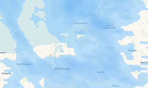 Regenradar Vorschaubild - Aktuelle Niederschläge in Niederhagen und Umgebung